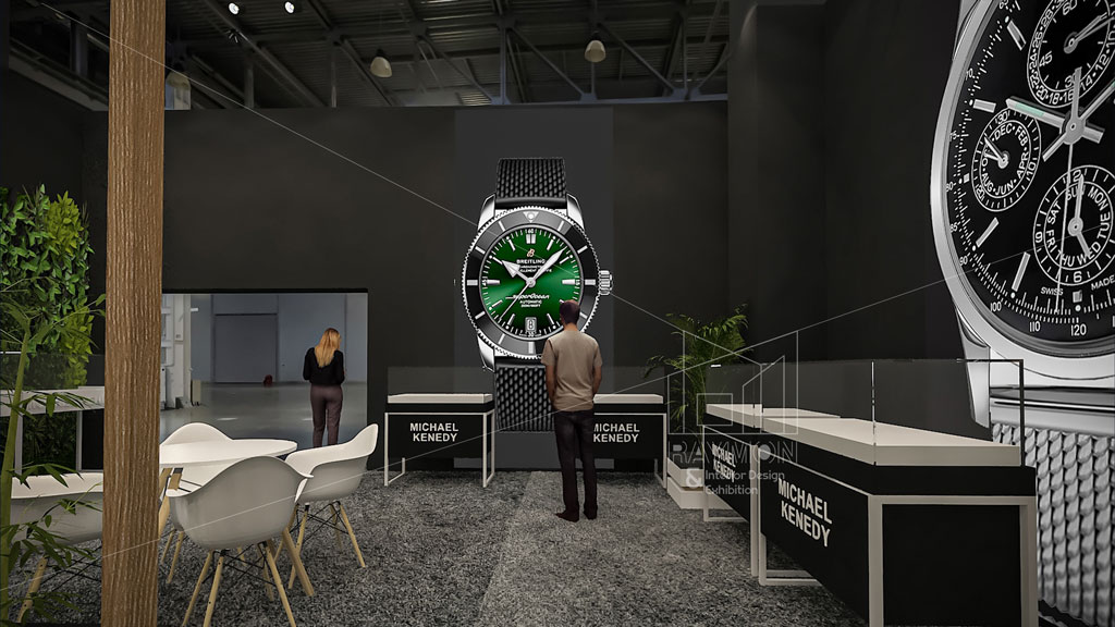 حضور باشکوه مایکل کندی در نمایشگاه بین‌المللی تهران